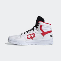 阿迪达斯官网 adidas neo ENTRAP MID 男鞋休闲运动鞋FW7020 白/一号黑/浅猩红 42(260mm)