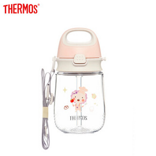 THERMOS 膳魔师 Lion系列 BBSA-370 宝宝手提吸管学饮杯 370ml