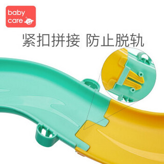 babycare儿童轨道大颗粒滚珠拼装益智玩具 男孩女孩小球滑道积木 新品-轨道滚球积木