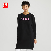 优衣库 女装 (UT) URBAN WALLS运动连衣裙(长袖 卫衣) 427791