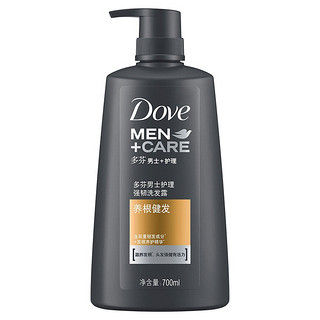 多芬(Dove)洗发水 男士+护理 强韧洗发露 养根健发700ml *2件