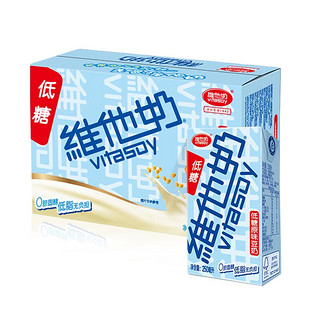 vitasoy 维他奶 牛奶组合装 250ml*32盒 （原味豆奶*16盒+低糖原味豆奶*16盒）