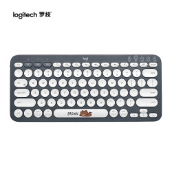 Logitech 罗技 K380 多设备蓝牙键盘 LINE FRIENDS系列-布朗熊