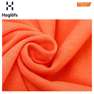 Haglofs火柴棍女款圆领耐磨休闲T恤603833 亚版（M、3X2 珊瑚粉）