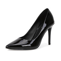 迈克 科尔斯 MICHAEL KORS MK 女士黑色漆牛皮高时尚跟鞋 40R7CLHP1A BLACK 7