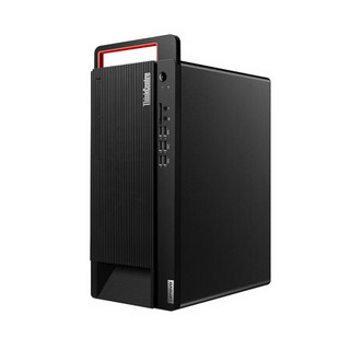 Lenovo 联想 ThinkCentre M730t 十代酷睿版 23.8英寸 商用台式机 黑色(酷睿i7-10700、R520、16GB、1TB HDD、风冷)