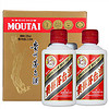 MOUTAI 茅台 飞天茅台 53%vol 酱香型白酒 50ml*2瓶 礼盒装