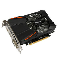 GIGABYTE 技嘉 GeForce GTX 1050Ti D5 4G 显卡 4GB 黑色