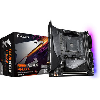 GIGABYTE 技嘉B550I AORUS PRO AX MATX主板（AMD AM4、B550）