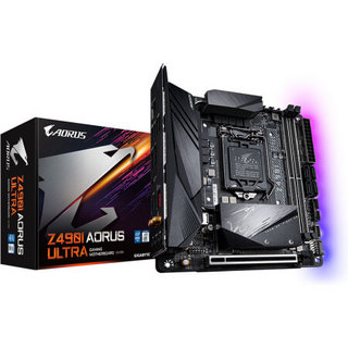 GIGABYTE 技嘉 Z490I AORUS ULTRA MINI-ITX主板（intel LGA1200、Z490）