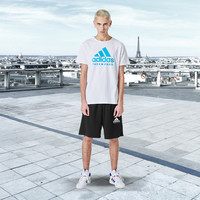 阿迪达斯 adidas官网男士秋季运动休闲短裤短袖套装透气舒适运动跑步裤