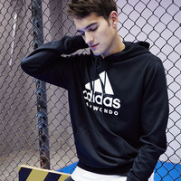阿迪达斯 adidas官网卫衣男女新款春休闲运动外套连帽卫衣套头衫长袖