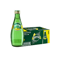 88VIP：Perrier 巴黎水 无糖气泡矿泉水 柠檬味 330ml*24瓶 +凑单品