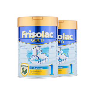 Frisolac 美素力 金装系列 婴儿奶粉 新加坡版 1段 900g*2罐