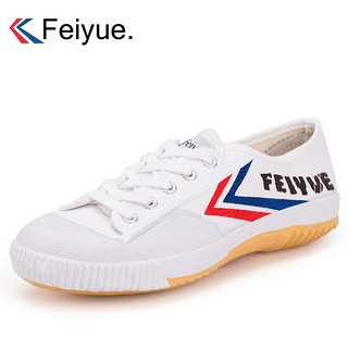 feiyue/飞跃帆布鞋男夏季情侣款板鞋复古小白鞋女休闲鞋平底鞋女