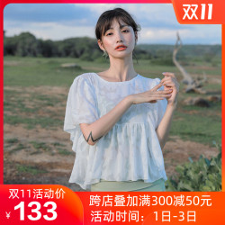 OMOM游泳衣女分体性感罩衫遮肚显瘦高腰泡温泉度假ins风泳装