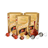 Lindt 瑞士莲 LINDOR软心 精选巧克力 混合口味 200g*3盒