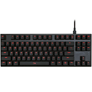 HYPERX Alloy FPS Pro 87键 有线机械键盘 黑色 HyperX红轴 单光