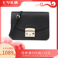 FURLA/芙拉新款锁扣开合链条包女士单肩手提包 BNF8 白灰色115012930