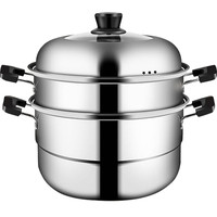 COOKER KING 炊大皇 WG16324 不锈钢蒸锅 26cm 3层
