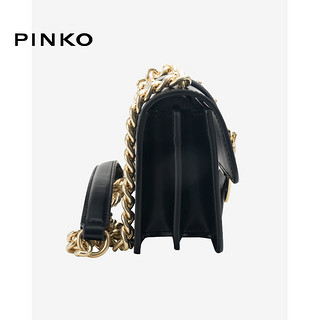 PINKO19年秋冬新款小号经典款女包时尚燕子包1P21DT Y5EU 纯链条粉色1P21ED Y5FF Q19
