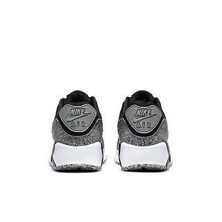 NIKE 耐克 AIR MAX 90 SE (GS) 儿童休闲运动鞋 CQ9909 黑色/灰色 36码
