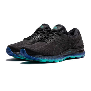 ASICS 亚瑟士 Gel-nimbus 22 Lite-show 男子跑鞋 1011B090-001 黑色 44