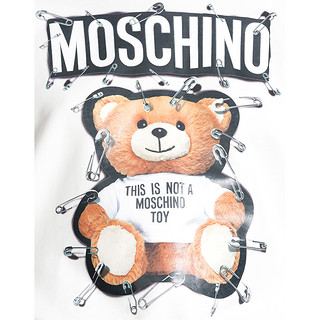 MoschinoMOSCHINO/莫斯奇诺  女士棉质 泰迪熊连帽卫衣