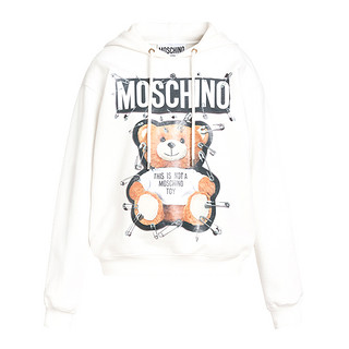 MoschinoMOSCHINO/莫斯奇诺  女士棉质 泰迪熊连帽卫衣