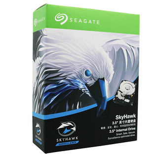 SEAGATE 希捷 酷鹰SkyHawk系列 监控级硬盘 1TB(CMR、5900rpm、64MB)ST6000VX001