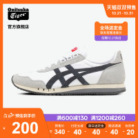 Onitsuka Tiger 鬼塚虎 官方DUALIO透气舒适复古男女轻便跑鞋D600N