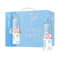 蒙牛真果粒花果轻乳樱花白桃味230g*10瓶/整箱