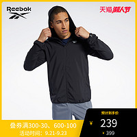 Reebok锐步官方运动健身TE Woven Jacket男子夹克FP9172