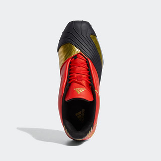 adidas 阿迪达斯 T-Mac 1 男士篮球鞋 FW3655 亮红/一号黑/金 42