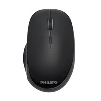 PHILIPS 飞利浦 7604 电池版 2.4G无线鼠标 2400DPI 黑色