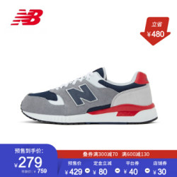 NewBalance 2020新款男款女款570系列ML570ATS复古休闲鞋 灰色/藏青 ML570ATY 38 *2件