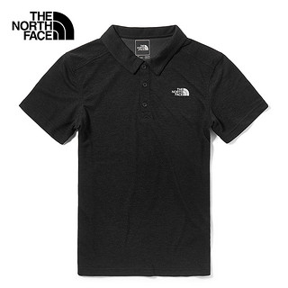 TheNorthFace北面20新品吸湿透气户外男运动短袖POLO衫