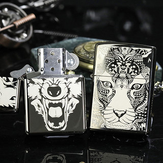 ZIPPO 之宝 黑冰系列 201809101660 王者荣耀打火机