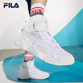 FILA 斐乐官方 SWARM情侣篮球鞋 2020秋新款运动鞋女鞋漩涡男鞋