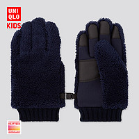 优衣库 童装 HEATTECH摇粒绒手套 420799 UNIQLO