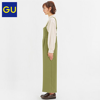 GU极优女装背带阔腿裤2020春季新款时尚潮流减龄显瘦背带裤321064