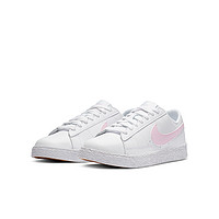 NIKE 耐克 BLAZER LOW (GS) CZ7576 大童休闲运动鞋 粉白色 38.5码