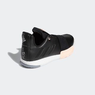 adidas 阿迪达斯 Harden Vol.3 男士篮球鞋 EE3956 黑色/纯质灰 42