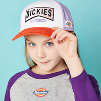 Dickies童装夏新男女童中性撞色拼接可调节弯檐帽遮阳帽棒球帽