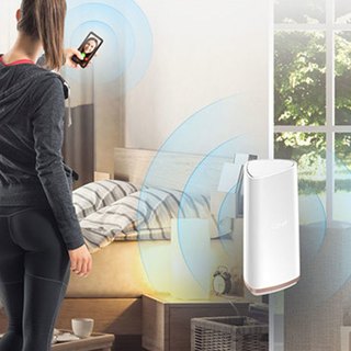 友讯 D-Link COVR-2202 双5G分布式路由无线家用wifi系统APP控制无缝漫游AP拓展Mesh组网MU-MIMO三频AC2200