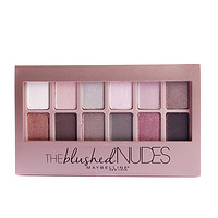 美宝莲 纽约12色眼影盘 #the blushed nude 9.6g
