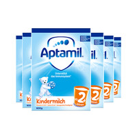 Aptamil 爱他美 经典版 儿童奶粉 德版 2+段 600g*6盒