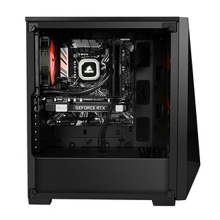 美商 海盗船SPEC-DELTA  i7 10700/RTX2060 高配水冷吃鸡游戏DIY台式组装电脑主机全套整机电竞主播专用