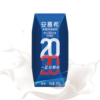 伊利安慕希酸奶 整箱205ml*12盒 希腊风味酸牛奶批特价原味酸牛奶