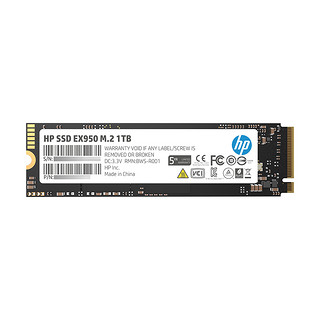 HP 惠普 EX950 固态硬盘 M.2接口 1TB